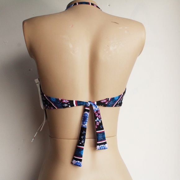 Bra Sized Underwire Convertible Bandeau Bikini Top - Picture 4 of 4